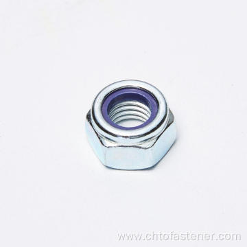 ISO 7040 M8 Nylon Insert hexagon lock nut